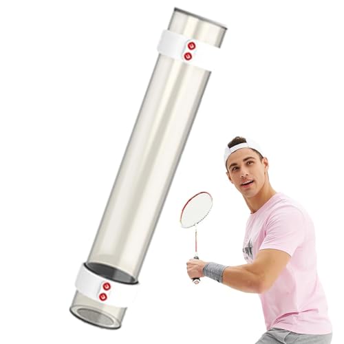 Tubo de bádminton magnético, tubo organizador para volantes y pelotas, con fuerte magnetismo para gimnasio, educación física, parques, cancha de bádminton