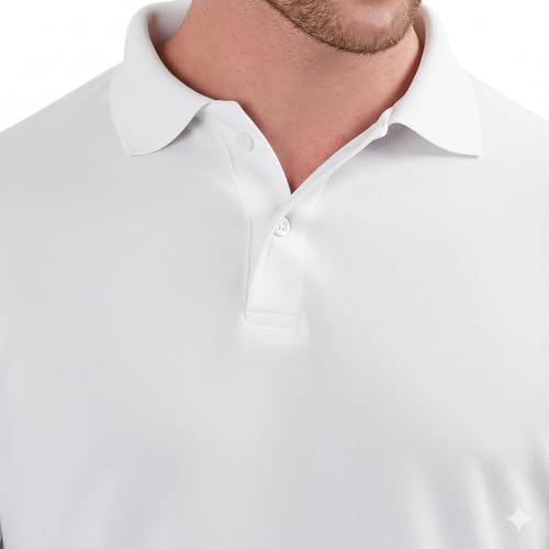 Image of Men's Full Sleeve Collared Soild Color Casual Regular Fit T-Shirt