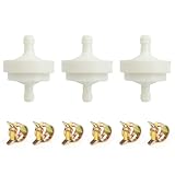 394358S Gas Fuel Filter 1/4 Inch ID Inline Kit Fit for John Deer AM38708 AM107314 Fit for Gravely