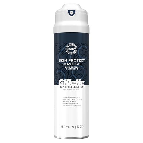 Gillette SkinGuard Shave Gel for Men, 7 oz Skin Protect Shave Gel with Shea Butter and Vitamin E - image 9