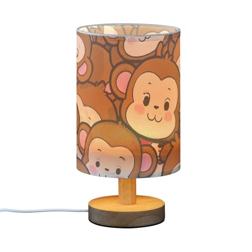 Lámpara de Mesa Infantil Mono Cartoon con USB miniatura 2