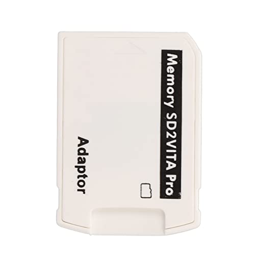 Adaptador de Tarjeta de Memoria SD2VITA para PS Vita: Almacenamiento de 256 GB, Carga 20%‑30% Más Rápida, Compatible con PS Vita 1000 2000, HENkaku 3.60, Fácil de Usar