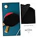 POPETPOP Neoprene Paddle Cover for Pickleball Racket Lightweight Scratch-Resistant Protective Sleeve Zipper Closure for Easy Storage and Maintenance