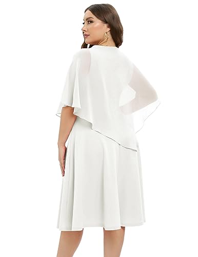 Abendkleid DRESSTELLS Damen Plus Größe für Brautjungfern
