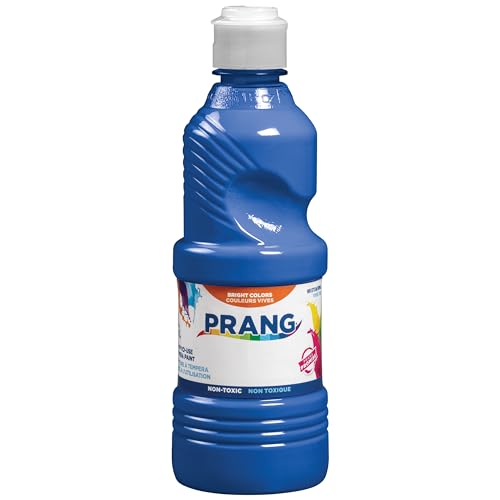 Prang Ready-to-Use Tempera Paint, Blue, 16 Oz., 1 Count