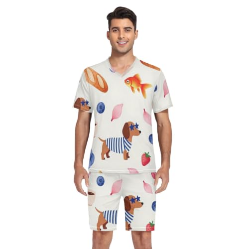 Camisas de pijama para hombre suaves que evitan el calor nocturno 6