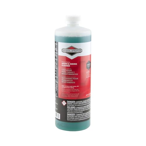 Briggs & Stratton 6833 House and Siding Cleaner Pressure Washer Concentrate, 32-Ounce
