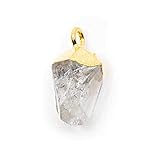 herkimer diamant kette kaufen  Spiru Geburtsstein Anhänger April Herkimer Diamant (10 mm)