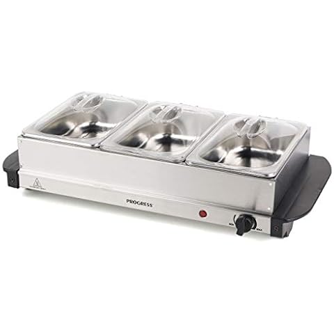 Progress EK3664P 3-Pan Buffet Server Cover