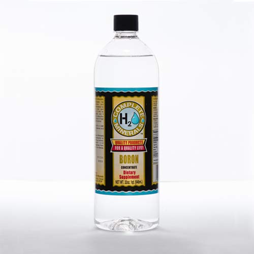 Boron Absorption Boron, Liquid Boron, Boron Supplement, Boron Trace Minerals, Ionic Boron, Pure Boron,