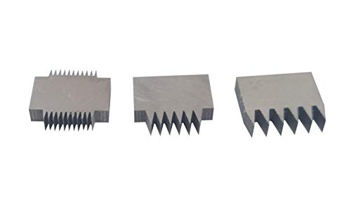 Image of 3-Piece Cross-Cut Tester Replacement Blades Kit - ASTM D3359 Certified 1mm (Double-Sided), 2mm & 3mm Spacing Blades for Adhesion Testers - Universal Fit Most Cross Hatch Cutter Models