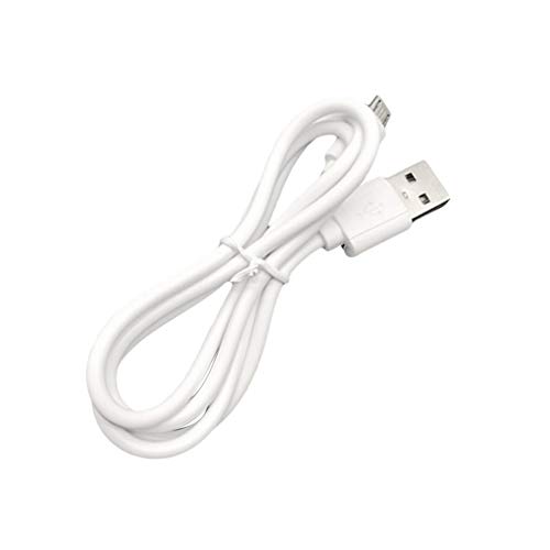 Livecitys 2A Micro USB Android Kabel Ladekabel Handy Ladekabel für Android Bluetooth Headset Kompatibel mit Android Handy Weiß 50cm Cover