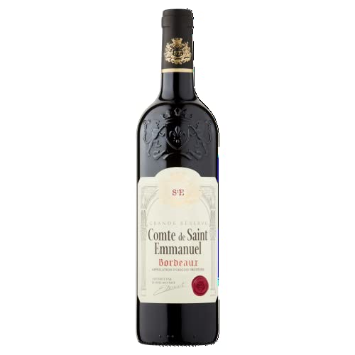 Red Wine - France Comte De Saint Emmanuel 2019 AOP Bordeaux, 75cl