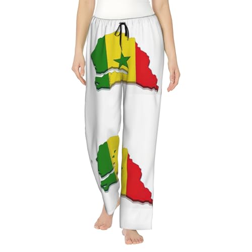 Pantalon de pyjama Sénégal pour femme EdWal en tissu léger taille S à 3XL