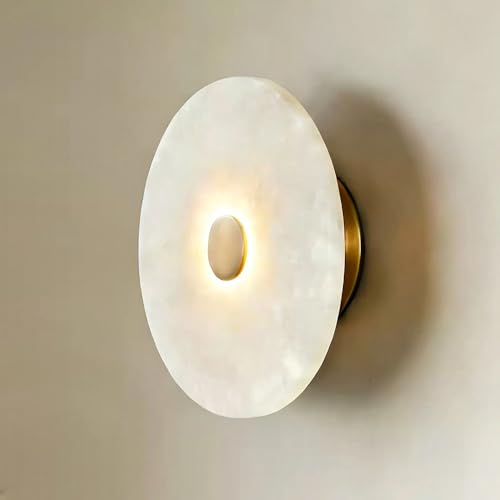 Applique marbre naturel et albâtre luminaire haut de gamme LED