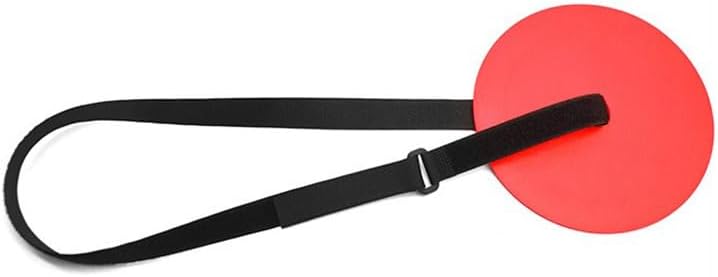 Soccer Training Goal Target Set Hanging Shooting Target with Cones for Football Accuracy Practice,Red