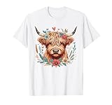 Floral Western Cow Farming Lovers Funny Outfit