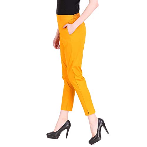 Image of SriSaras Women's Premium Cotton Trousers /Pants