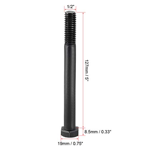 Boulon hexagonal 1/2-135" en acier carbone contre l'usure des fixations - 3