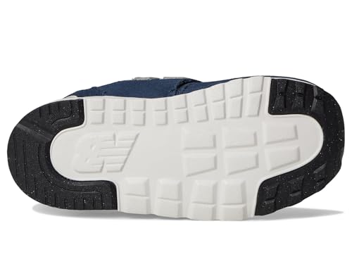 New Balance Baby 574 V1 Season New-b Hook and Loop Sneaker, Nb Navy/Slate Gray, 3.5 X-Wide US Unisex Infant