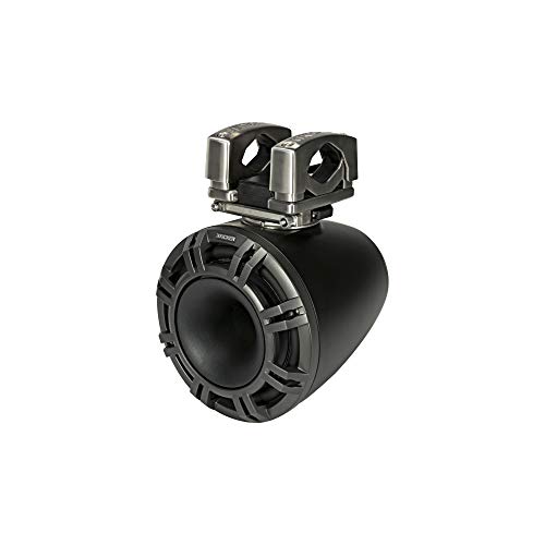Image of KICKER KMTC9, 9 inch Horn-Loaded Tower System (Pair), 4 Ohm, Charcoal (44KMTC94)