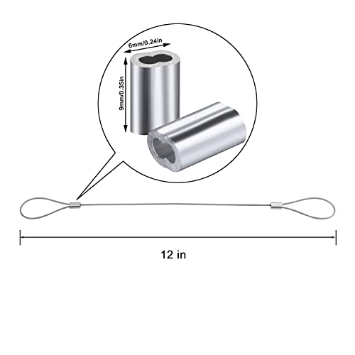 Correas de cable ajustables y kit de bloqueo de acero inoxidable para computadora 50 uds 2