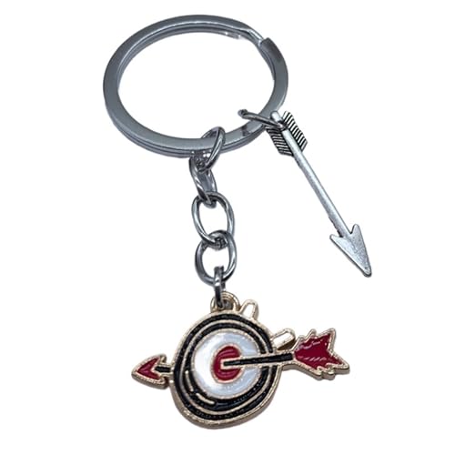 Porte-clés de voiture pendentif arc flèche bijoux taille
