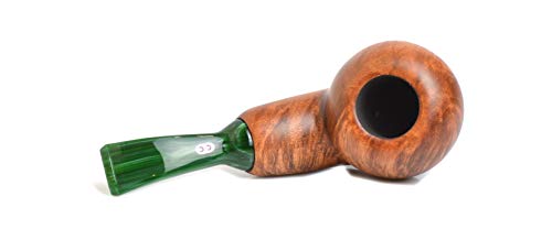 Pipa Chacom Reverse Calabash en bruyère lisse marron fait main