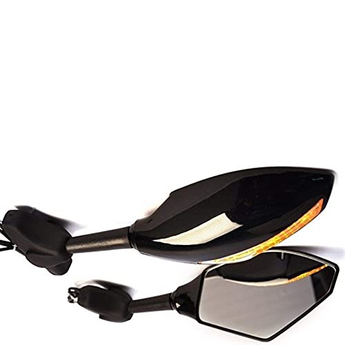 Rétroviseurs de clignotants moto finition premium pour GSXR et Hayabusa