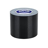 ZOMPAGO Blackout Dichtband, 60mm x 10m, Starkes Klebeband für Isolierung, Wetterfest, Ideal zum...