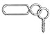 Jabsco Skipper Flag Clips, 4per Pack 34560-0000, Skipper Flag Clips, 4per Pack