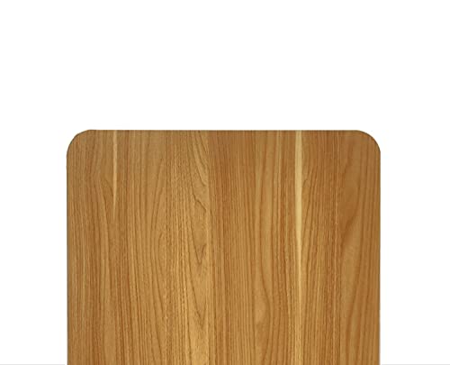 DCHOUSE Tischplatte 120x60 cm Schreibtischplatte - Perfekt für höhenverstellbare Schreibtische, Esstische und mehr - 18 mm stabile Tischplatte langlebig (Eiche) Cover