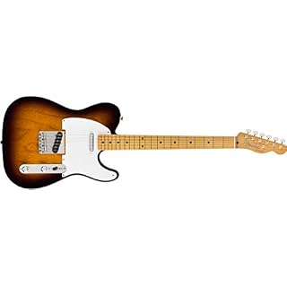 Vintera 50s Telecaster 2 Color Sunburst - Les Beatles, Paul McCartney, John Lennon, RIngo Starr, George Harrison