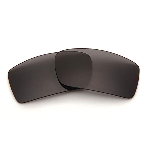 OKAYNIS Sport Polarized Replacement Lenses for Oakley Gascan Sunglasses OO9014 (Black)