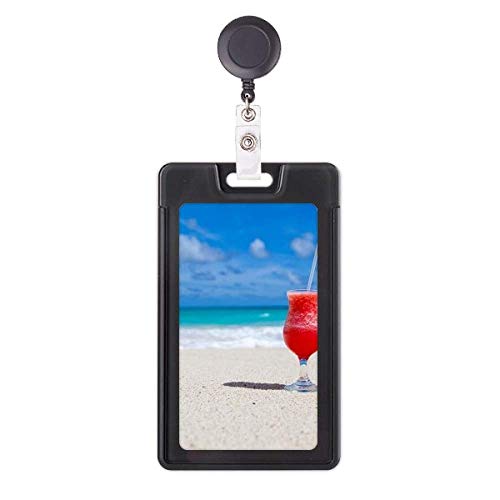 Funda retráctil para tarjeta con dibujo de sandía, el regalo ideal de oficina
