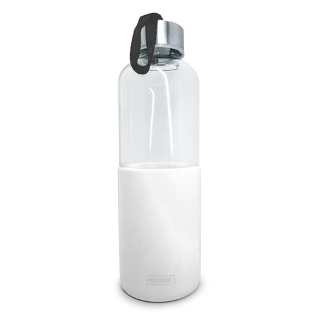 Nerthus White Fih 403 600Ml Glass Bottle Bpa Free