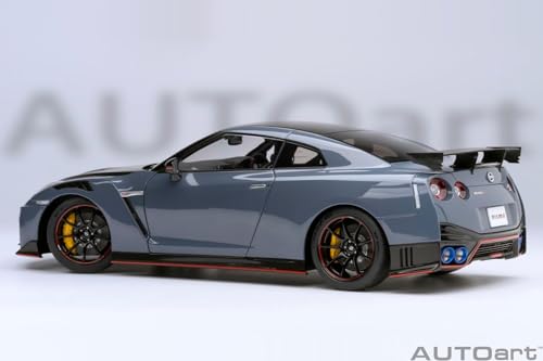 AUTOart 2022 GT-R RHD Edición Especial 1/18 Stealth Gray miniatura 4