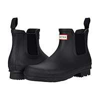 Hunter Mens Original Chelsea Wellies Boots Black 7 UK