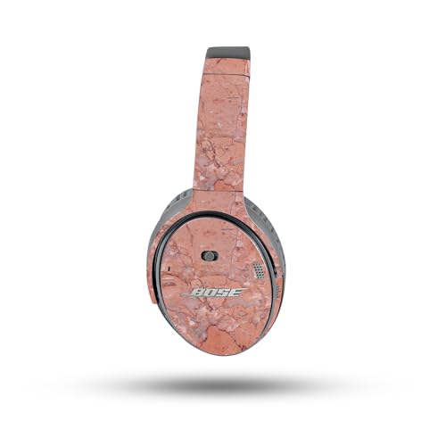 Image of MightySkins Skin Compatible with Bose QuietComfort 35 II Headphones - Pink Marble | Protective, Durable, and Unique Vinyl Decal wrap Cover | Easy to Apply, Remove, and Change Styles