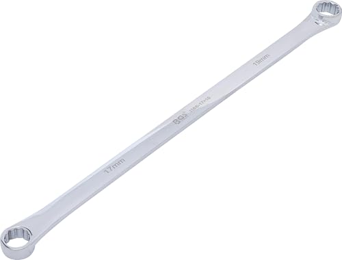 BGS 1186-17x19 | Double Ring Spanner | extra long | 17 x 19 mm