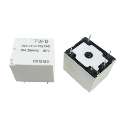 Relais HF3FD-009-ZTF 9V 10A mini interrupteur électromécanique 5PIN - 2