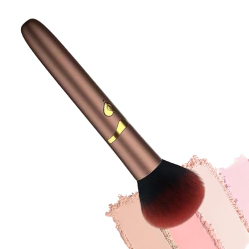 Brochas De Maquillaje Para Base,Vibración Ajustable Y Recargable USB - Brocha Para Polvos Y Base - Aplicación Uniforme De Corrector Rubor Líquido Crema Mujer Viaje Casa Oficina