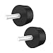 GTPBAO Stud Bushing 2 pcs Conical Rubber Mount Vibration Isolators with M8 M10 Studs for Fitness Equipment Air Conditioning and Bicycle Threaded Isolator (Color : (38xM8x30)-2pcs)