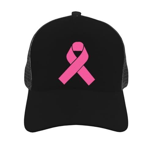 Brain Cancer Awareness Gray Ribbon Mesh Baseball Cap - Classic Adjustable Peak Cap, Trucker Hat for Men & Women2