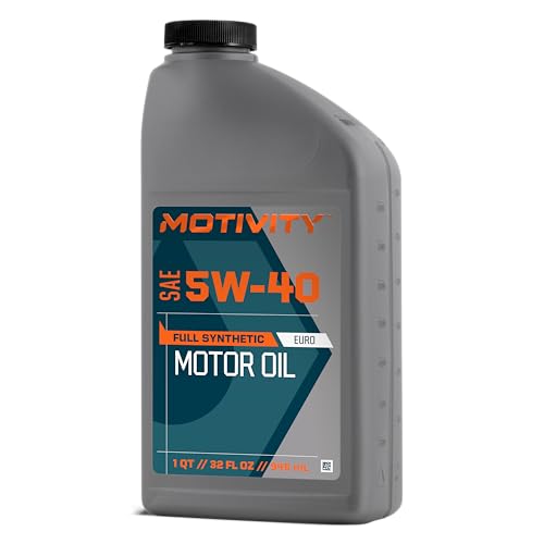 Aceite de motor sintético 5W-40 MOTIVITY 6 botellas 1 cuarto