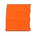 Worker Mod 12-Darts ABS Plastic Magazine Clip Replacement Quick Reload Clip for Nerf N-Strike Elite Toy Blasters (Orange)