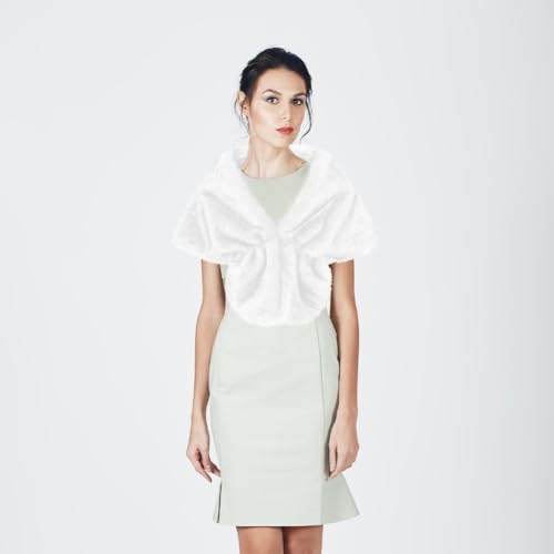 Assorti à robe d'automne d'hiver ce châle vous protège du froid avec style - 4