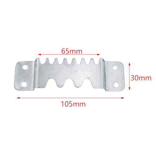 Image of 2pcs Sawtooth Picture Hangers with Screws Professional Picture Hanging Hardware for Heavy Decorations