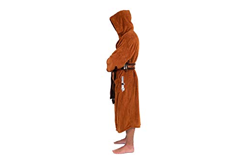 Star Wars Jedi Fleece Bathrobe (Medium/Tan)3