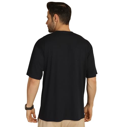 Image of Mack Jonney Printed Oversized Fit Round Neck Cotton Half Sleeves Tshirt for Men(Pack of 3)-MACK635022